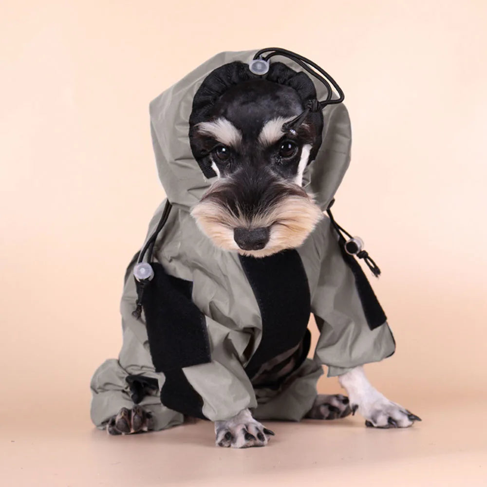 Reflective Dog Raincoat Dog Waterproof Jumpsuit Sunscreen Coat Jacket for Puppy Large Dogs Outdoor Clothes Pet Cat Dog Products