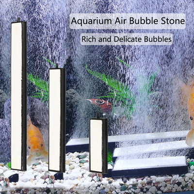10/20/30cm Nano Air Pump Sand Stone Aquarium Oxygen Pump Fresh Air Stone Nano Bubble Bar Aquarium Fish Tank Aerator Pump Tools