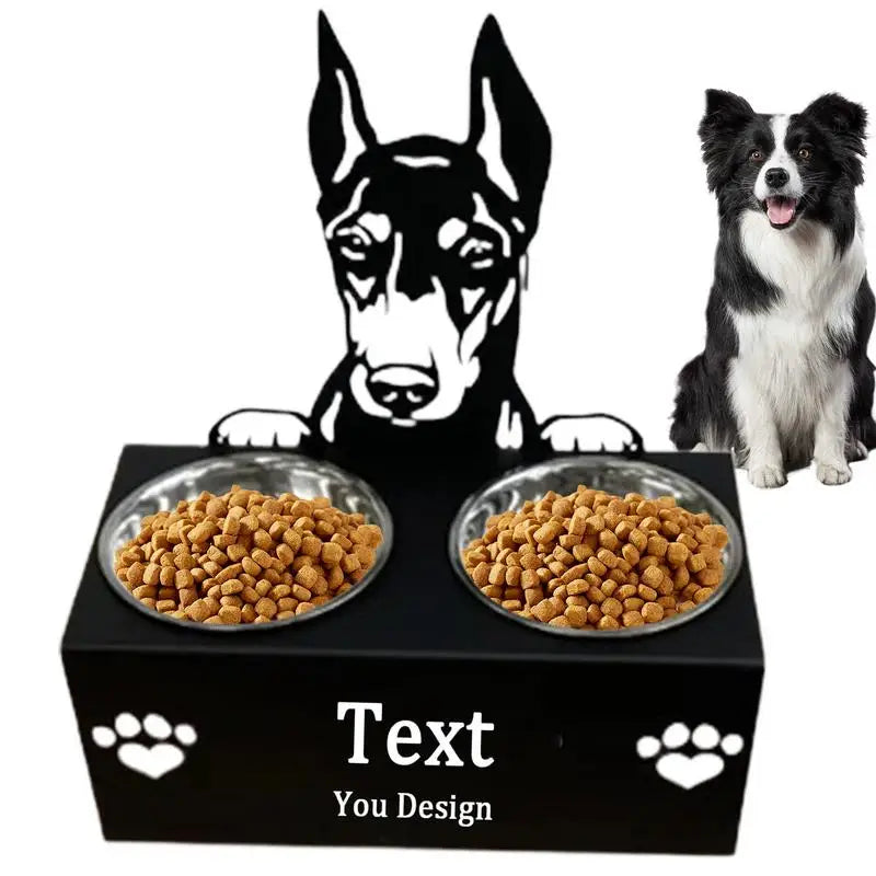 Pet Dog Bowls Novelty Detachable Feeding Bowl Holder Funny Portable Dog Bowls Creative Pet Feeding Bowl for Feeding Dogs Puppies