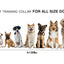 ROJECO 1000m Electric Dog Training Collar Remote Control Training Collar For Pet Rechargeable Dog Bark Control Stop Shock Collar