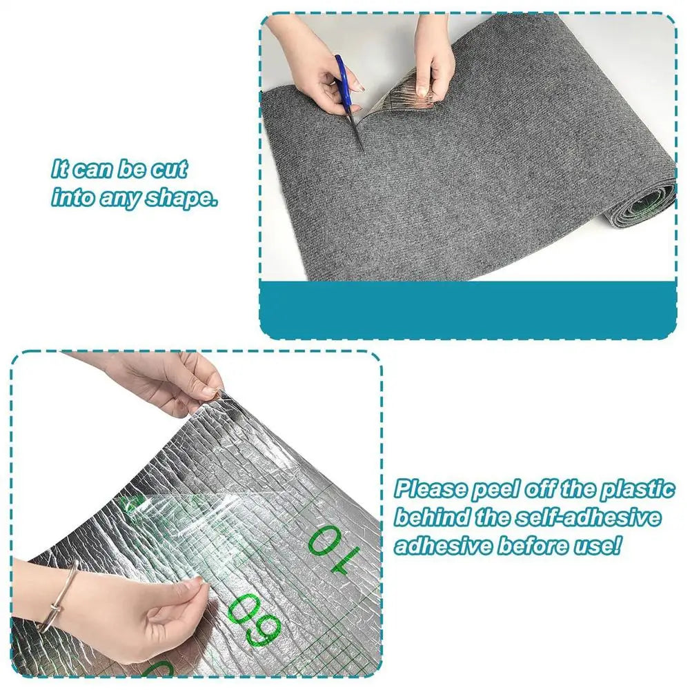 Cat Scratching Mat Self-Adhesive Trimmable Carpet Cat Pet Scratcher for Anti-scratching Sofa Furniture Protection Cat Accessorie