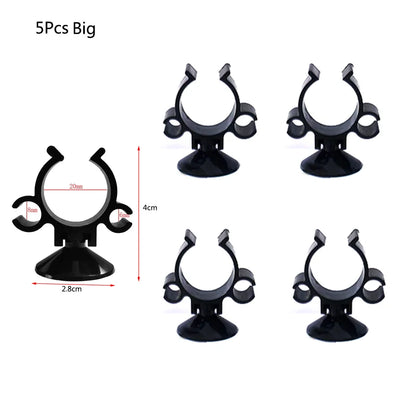 5Pcs Aquarium Suction Cup Clip Fish Tank AirLine Tube Oxygen Hose Pump Power Cord Buckle Wire Finisher Suction Cups  6/16/20mm