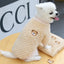 New Warm Fleece Pet Clothes Cute Print Coat Small Medium Dog Cat Shirt Jacket Teddy French Bulldog Chihuahua Winter Outfit