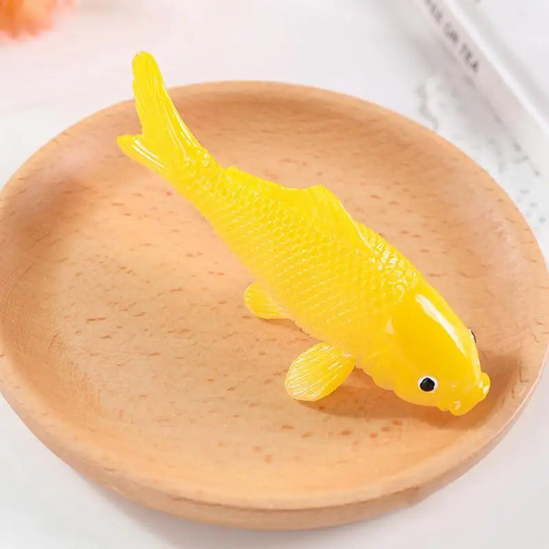 5PCS Simulated Fish Simulation Floating Model Fish Tank Underwater Water Fountain Pond Landscape Decoration For Garden Pond