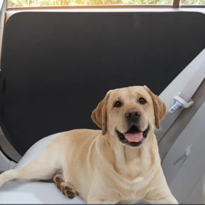 Car Door Guard For Dogs 600D Oxford Pet Car Door Cover Scratchproof 2pcs Nonslip Pet Vehicle Door Guard Waterproof Car Protector