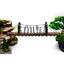 1pc Aquarium Resin Bridge Decoration Rocks Fish Tank Ornaments Decor Landscaping Rockery Mountain Bridge Hiding Cave Accessories