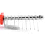 Dog Comb Pet Grooming Tools Dog Rake Comb Trimmer Stainless Steel Cat Dog Comb for Dematting Removing Dead Matted & Knotted Hair