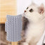Cat Self Groomer High Elasticity Self Cleaning Tickling Comb Pet Brush Pet Hair Cleaner Brush With Round-Head Comb Teeth For