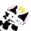 Cow Dog Costume Cow Style Hoodie Halloween Dog Costumes Pet Winter Comfortable Jumpsuits Puppy Cosplay Accessories For Small