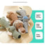 Pet dog toys, plush, bite resistant, sound making, animal flooring, monkey, elephant, rhinoceros toys, pet supplies