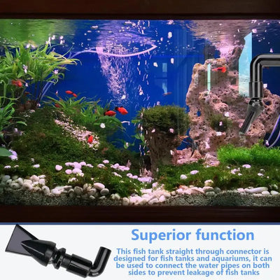 Adjustable Universal Sprinkler Aquarium Fish Tank Air Pump Duckbill Water Outlet Nozzle Garden Water Tube Control Valve Fittings