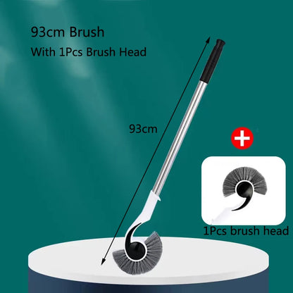 58/93/123cm Long Handle Durable Cleaning Brushes Plastic Aquarium Glass Algae Cleaner Removal Corner gap cleaning Tools for Home