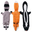 Dog Plush Toy Plush Animal Skin Three Piece Set Of Unfilled Pet Toys Squeaking Sound Dog Toys Fleece Squeak Toys