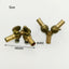 8MM Copper Air Splitter Valve Aquarium Fish Tank Air Pump Flow Splitter Distributor Pump Valve Tap LeverControl Switch Valve