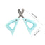 Cat Nail Trimmer Pet Nail Clippers For Small Animals Sharp & Safe Stainless-Steel Circular Cut Hole Design Grooming Tool For