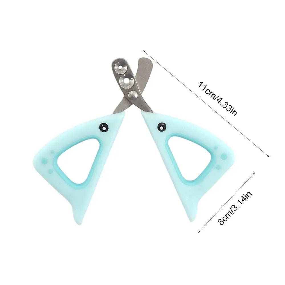 Cat Nail Trimmer Pet Nail Clippers For Small Animals Sharp & Safe Stainless-Steel Circular Cut Hole Design Grooming Tool For