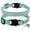 Suede Leather Cat Collar Bling Rhinestone Cats Collars with Bell Safety Breakaway Pet Puppy Necklace Adjustable XS S Pink Soft