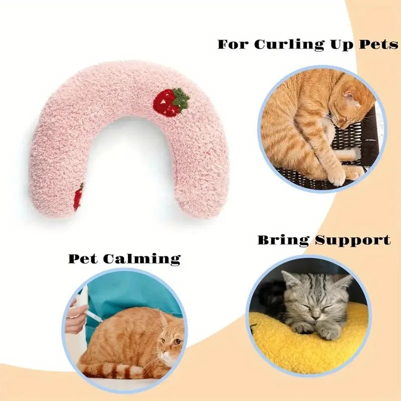Easy To Clean Comfortable And Soft Pet Lovers Convenient And Portable Cotton Cat Dog Sleeping Pillow