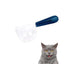 Dog Food Scoop Cat-Ear Shape Food Scoopers Kitten Food Measuring Cups Clear Convenient Scoops Bag Sealing Clip for Dry Dogs
