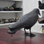 Decoracion Jardin ExteriorSimulation Black Crow Raven Bird Repellent Pest Control Pigeon Repellent Garden Decoration Outdoor
