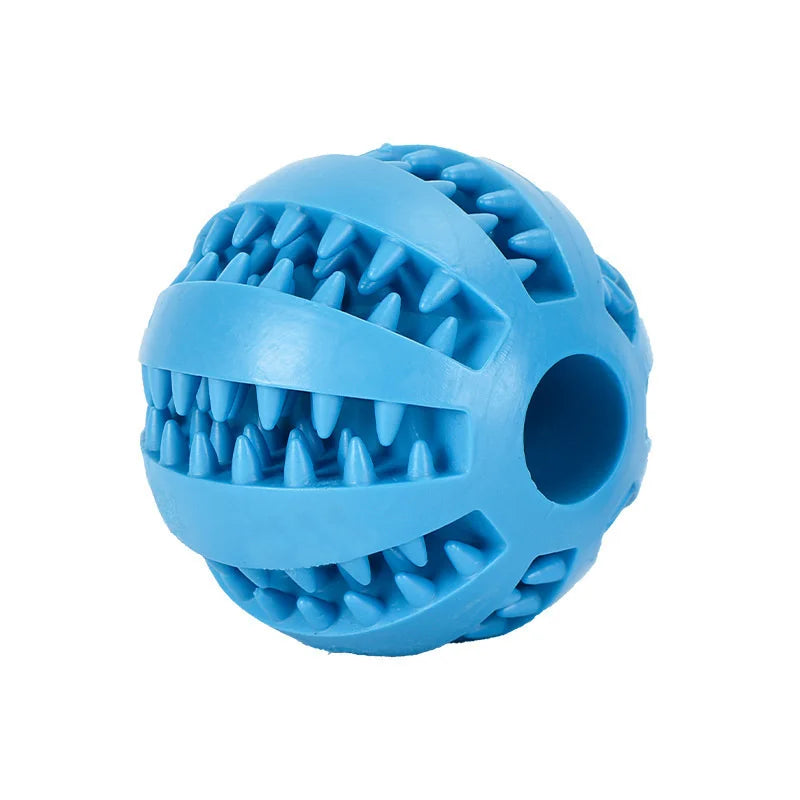 Silicone  Dog Toys Stretch Rubber Leaking Ball Funny Interactive Pet Tooth Cleaning Balls Bite Resistant Chew Toys