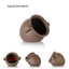 Large Ceramic Aquarium Decoration Fish Shrimps Shelter House Pottery Scorpion House Canister Simulation Stone Fish Tank Decors