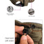 Italian Greyhound Large Dogs Clothes Winter Coat Adjustable Reflective Warm Fleece Lined Turtleneck Dog Jacket for Big Dogs