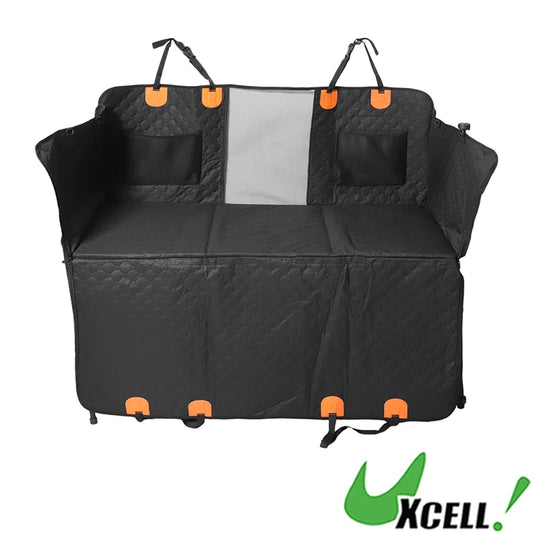 UXCELL Dog Car Seat Cover for Back Seat 6-layer Non-slip Dog Car Seat Cover Mechanical Wash Oxford Cloth Mats for Truck SUV