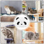 Scratching Pad For Indoor Cats Scratching Mat Corrugated Paper Wall Scratchers Pet Supplies Panda Cactus Football Ghost Pattern