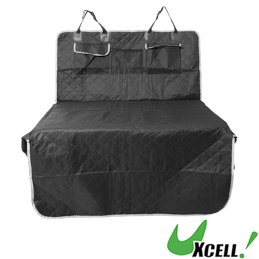 UXCELL Dog Beds Mats Dog Car Seat Cover for Back Seat Pet Trunk Oxford Cloth Mat with Side Flap for SUV