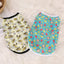 Summer Sphynx Cat Clothes Cute Print Pet Vest Shirt for Cats Gotas Kitten Kedi Shirts mascotas Dog Clothing ropa para gato