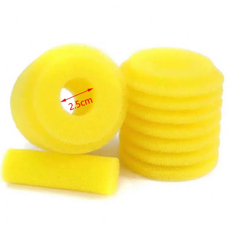 Aquarium Fish Poop Stool Toilet Manure Suction Filter Collector Fish Tank Biochemical Sponges With Media Balls Oxygen Increasing