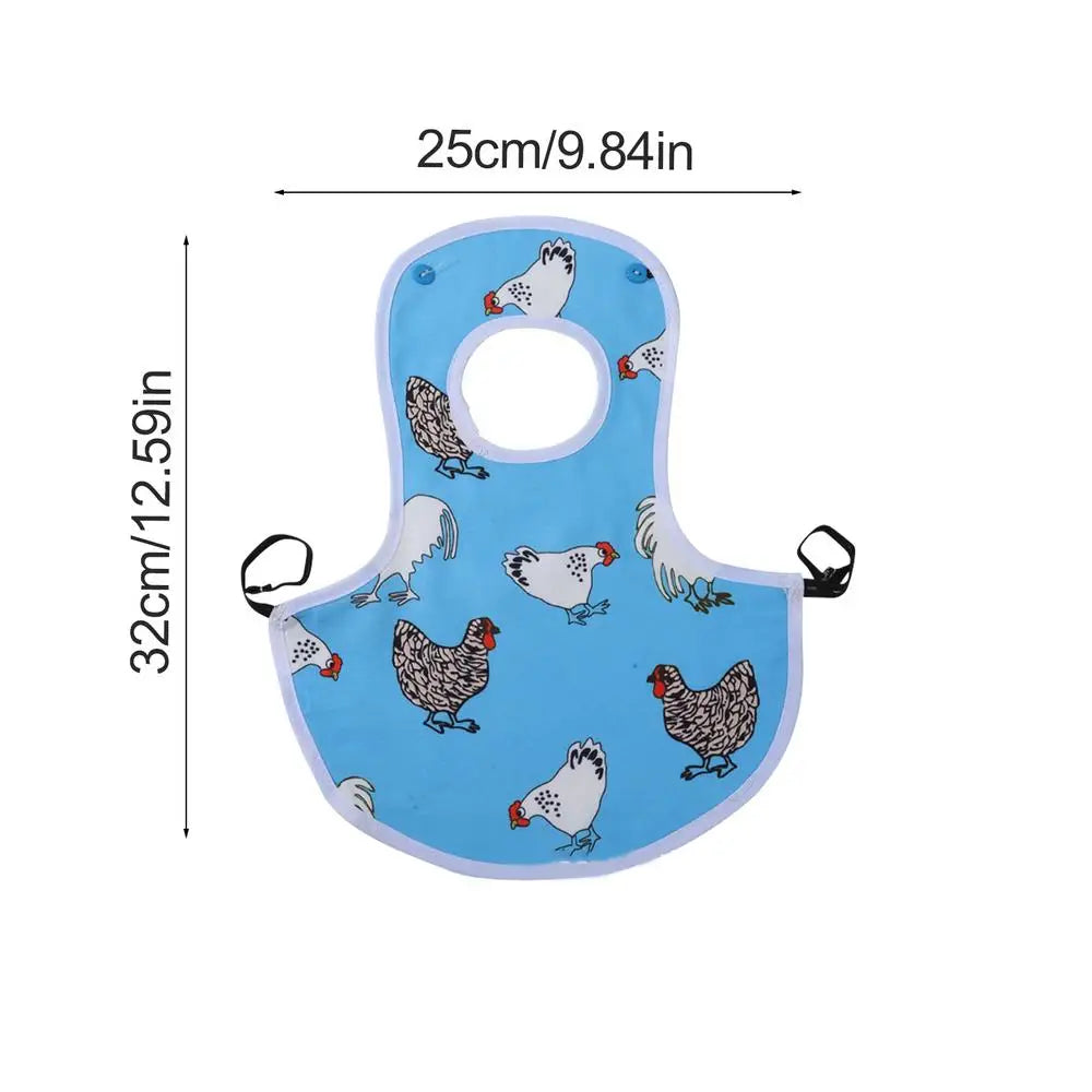 Chicken Saddle For Hens Breathable Feather Protector Chicken Pecking Guard Comfortable Chicken Clothes Wing Back Protector