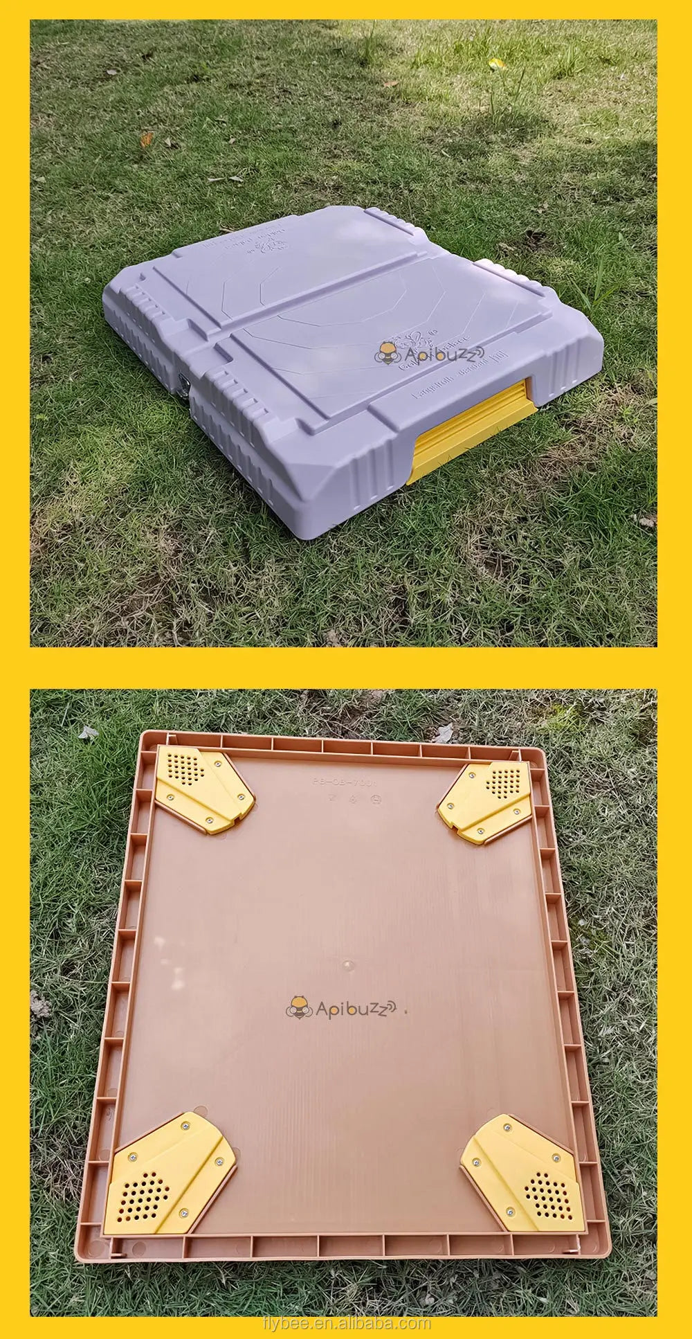 Langstroth 3-Layer 10-Frame Thermo Plastic Bee Hives for Sale - Bee Hive Box - Beekeeping Equipment Wholesale - Beehive Supplies