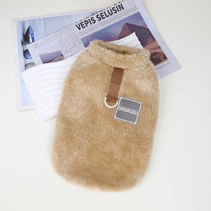 Pet Dog Sweater Fleece Winter Warm Soft Dog Clothes Comfort Puppy Clothing For Small Dogs Chihuahua Cat Hoodie Pet Accessories