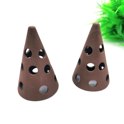 Ceramic House Fish Tank Aquarium Decoration Fish Shrimps Shelter House Pottery Scorpion House Canister Simulation Stone Ornament