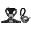 Pet dog chest back anti impact reflective vest style chest back large medium cat dog chest back traction rope set dog harness