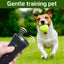 3 in 1 Dog Anti Barking Device Ultrasonic Dog Repeller Stop Bark Deterrents Pet Control Training Supplies with LED Flashlight