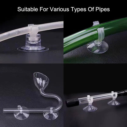 5pcs/10pcs Aquarium Suction Cup Air Tube Holder Sucker for Fish Tank Pump Oxygen Air Tube Fixing Clip  Aquarium Accessories