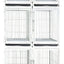 Good Price Veterinary cage Stainless Steel Four Sets of Dog Cat Stainless Steel Pet Cage