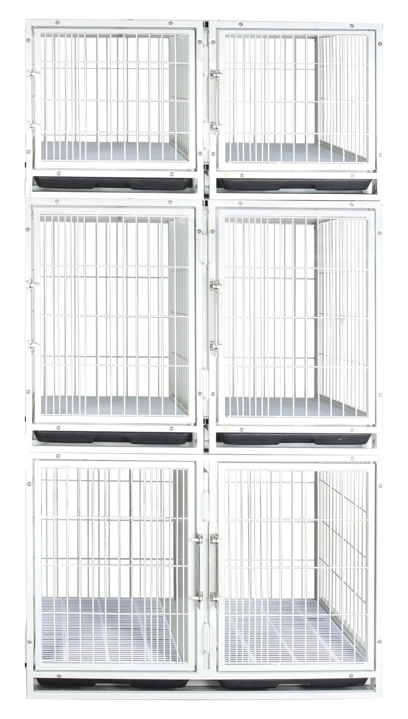 Good Price Veterinary cage Stainless Steel Four Sets of Dog Cat Stainless Steel Pet Cage