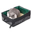 Cat Litter Box Dog Toilet Tray Portable Outdoor Waterproof Reusable Travel Oxford Litter Pan for Outdoor Travel Cat Supplies
