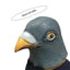 Headgear Pigeon Mask Super Cute Sparrow Mask Latex Animal Headgear Green Bird Headgear Day Dove Creative Party Accessories