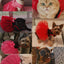 Pet Dog Cat Dress Summer Clothes Dot Dog Dress For Dogs Skirt Summer Princess Dog Wedding Dresses dog dresses for small dogs