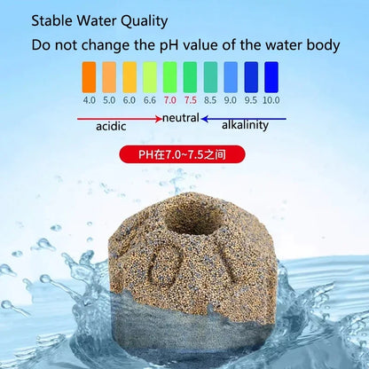 200/300/500g Nano Aquarium Fish Tank Filter Media Hollow Particles Biological Ball Bio filter for Aquarium Accessories New