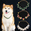 Luxury Dog Accessories for Small Medium Dogs Puppy, Blingbling Diamond Pearl Dog Cat Neckalce Adjustable Crystal Jewelry Collar