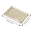 Litter Catcher Mat Litter Trapping Mat Double-Laye Cat Litter Pads Detachable Cat Box Mat Litter Mat Trapper For Home Pet Shops