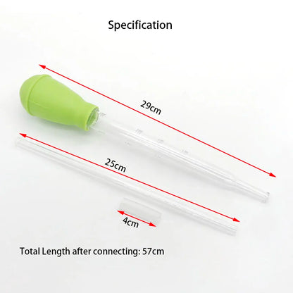 29/45/54cm Aquarium FishTank Clean Tool Pipette Fish Tank Siphon Pump Water Changer Aquarium Accessories with Extension Tube