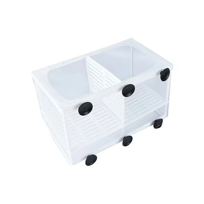 Plastic Aquarium Fish Breeding Isolation Box Fish Tank Aquarium Breeder Hatching Incubator Fish Tanks Isolator Accessories New