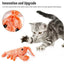 Dog Plush Chew Toy USB-Charged Pet ChewingToy Floppy Lobster Dog Toy Washable Cute Cat Toys For Puppy Dog Cats For Home Outdoor